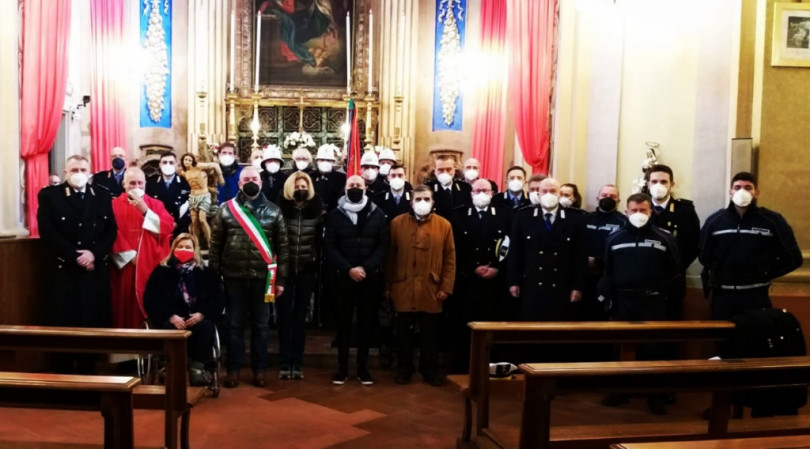 La Polizia Locale di Valenza ha festeggiato San Sebastiano